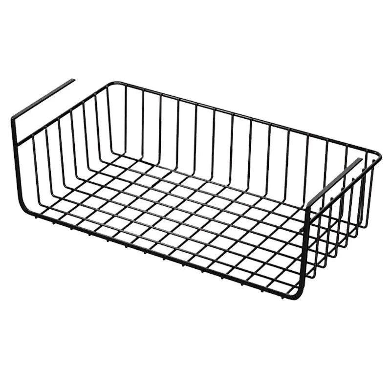 Hanging Storage Basket – Black/White