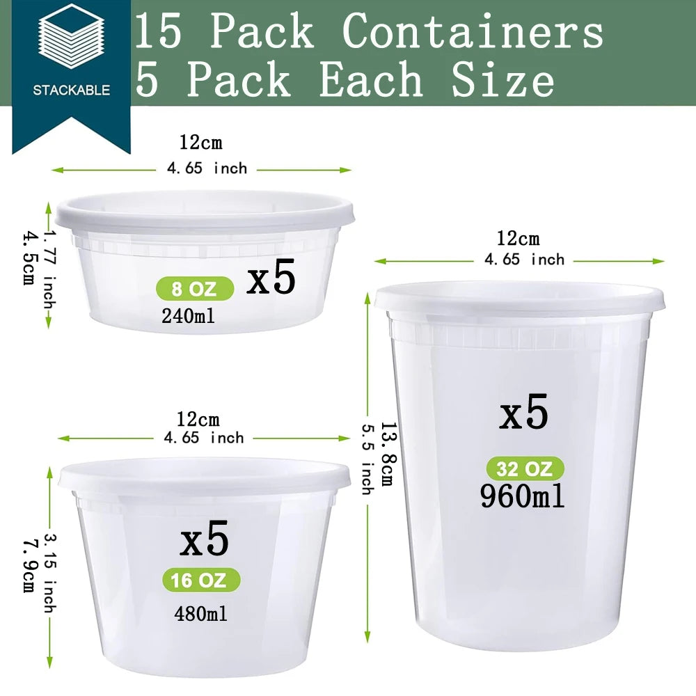 Food Storage Containers with Lids