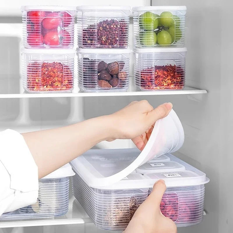 6-Grid Fresh Food Storage Box