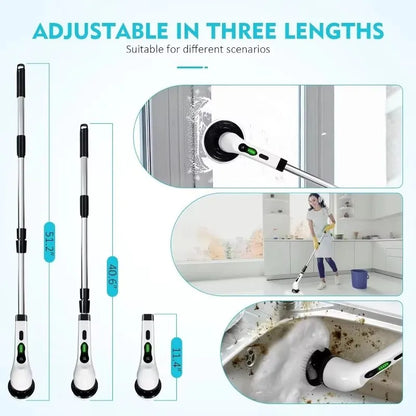 9-in-1 Cordless Electric Spin Scrubber