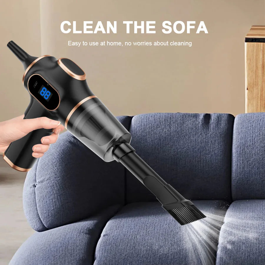 Wireless Mini Car & Home Vacuum Cleaner