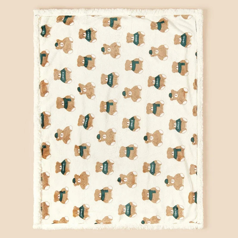 Winter Baby Fleece Swaddle Blanket