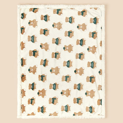 Winter Baby Fleece Swaddle Blanket