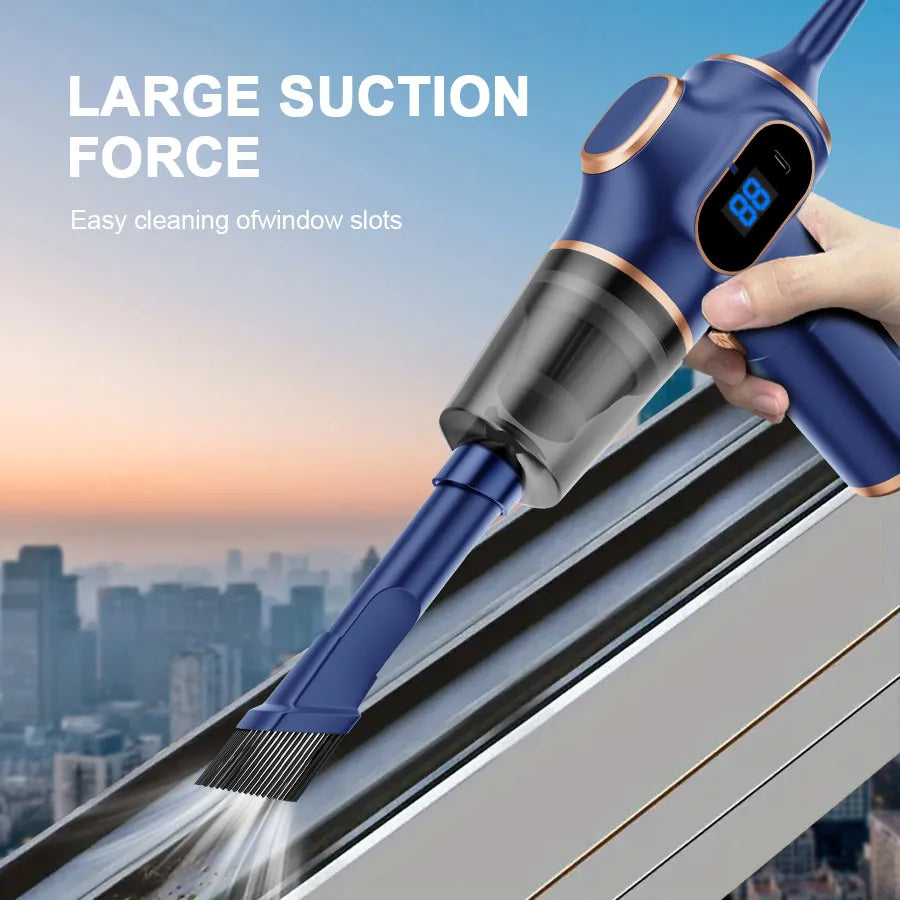 Wireless Mini Car & Home Vacuum Cleaner
