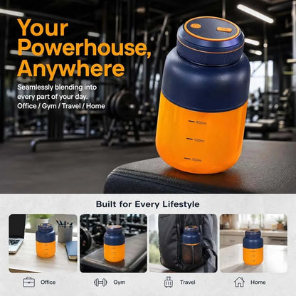 Rechargeable Ice-Crushing Juicer Blender