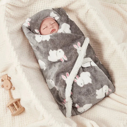 Winter Baby Fleece Swaddle Blanket