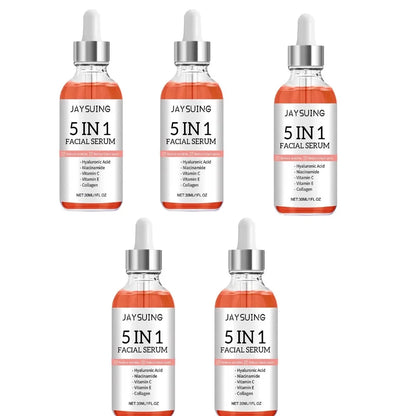 5-in-1 Vitamin C & Hyaluronic Acid Face Serum