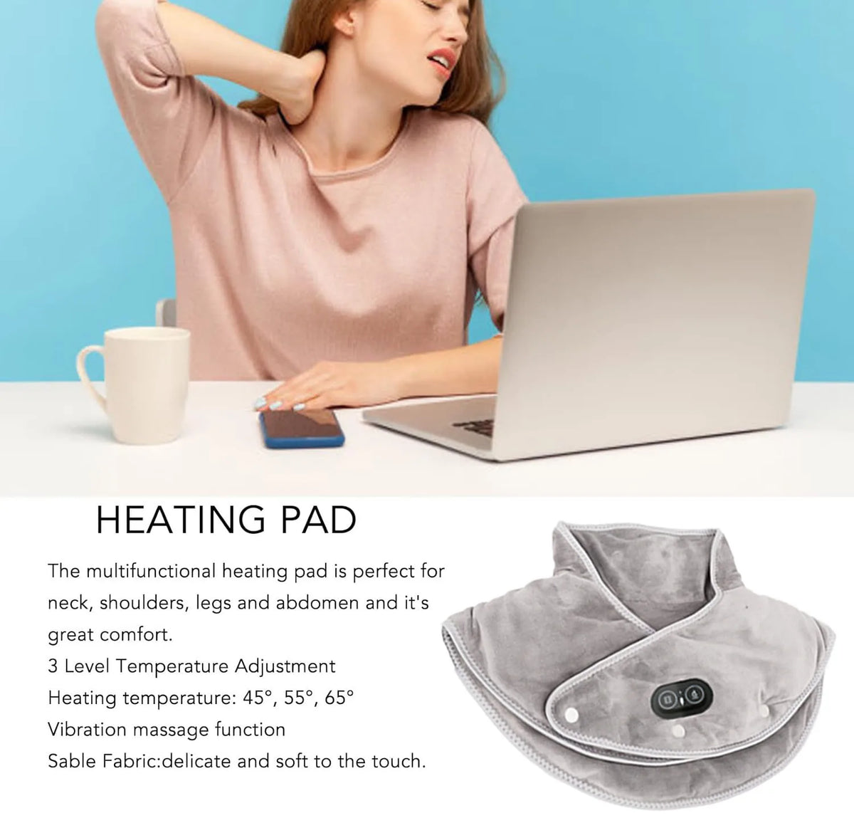 Electric Heated Neck & Shoulder Massager