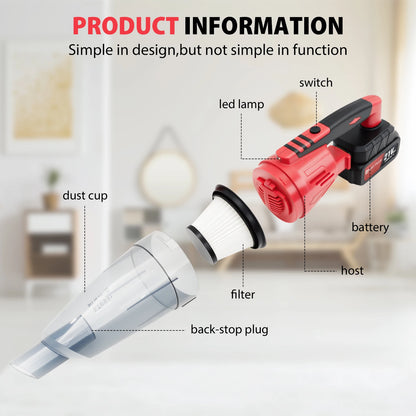 55KPA Cordless Handheld Vacuum Cleaner