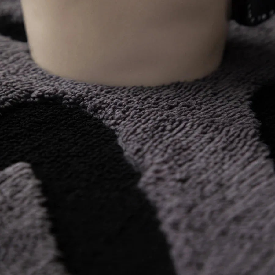 Fluffy Fleece Boho Sofa Blanket