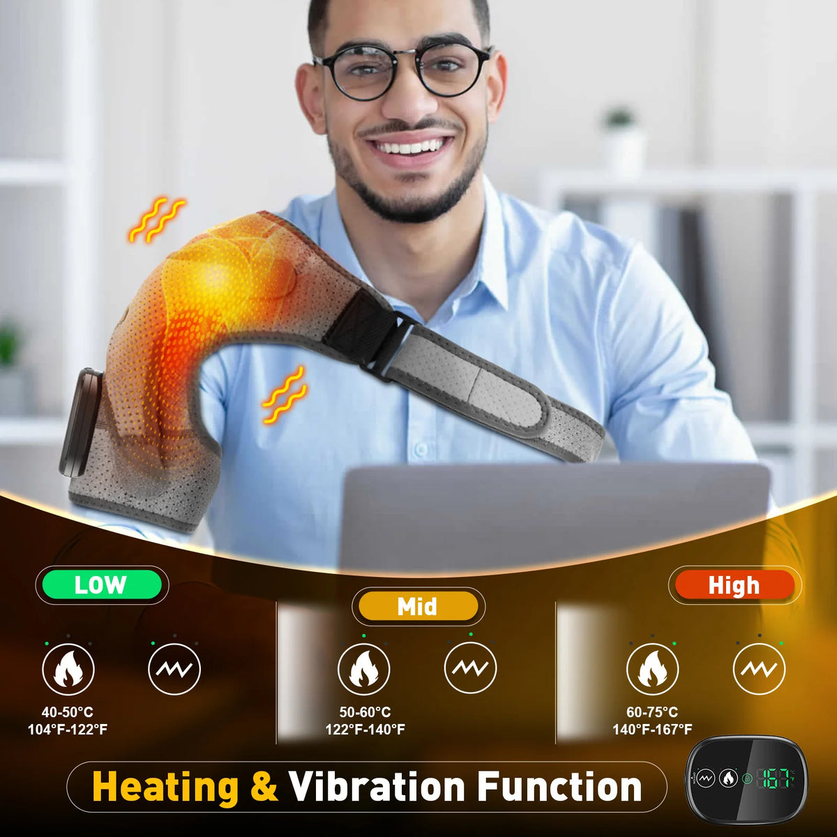 Electric Heating Pad & Massager