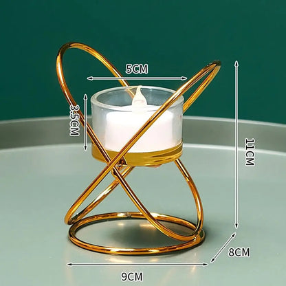 Metal Candlestick Holder Iron Candle Holders