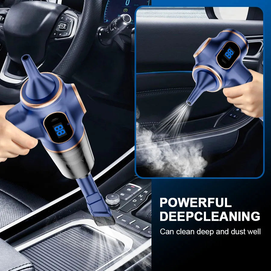 Wireless Mini Car & Home Vacuum Cleaner