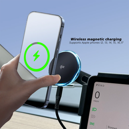 Qi2 Magnetic Wireless Car Charger Holder