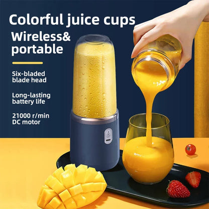 Portable USB Blender – 400ml Mini Juicer Cup