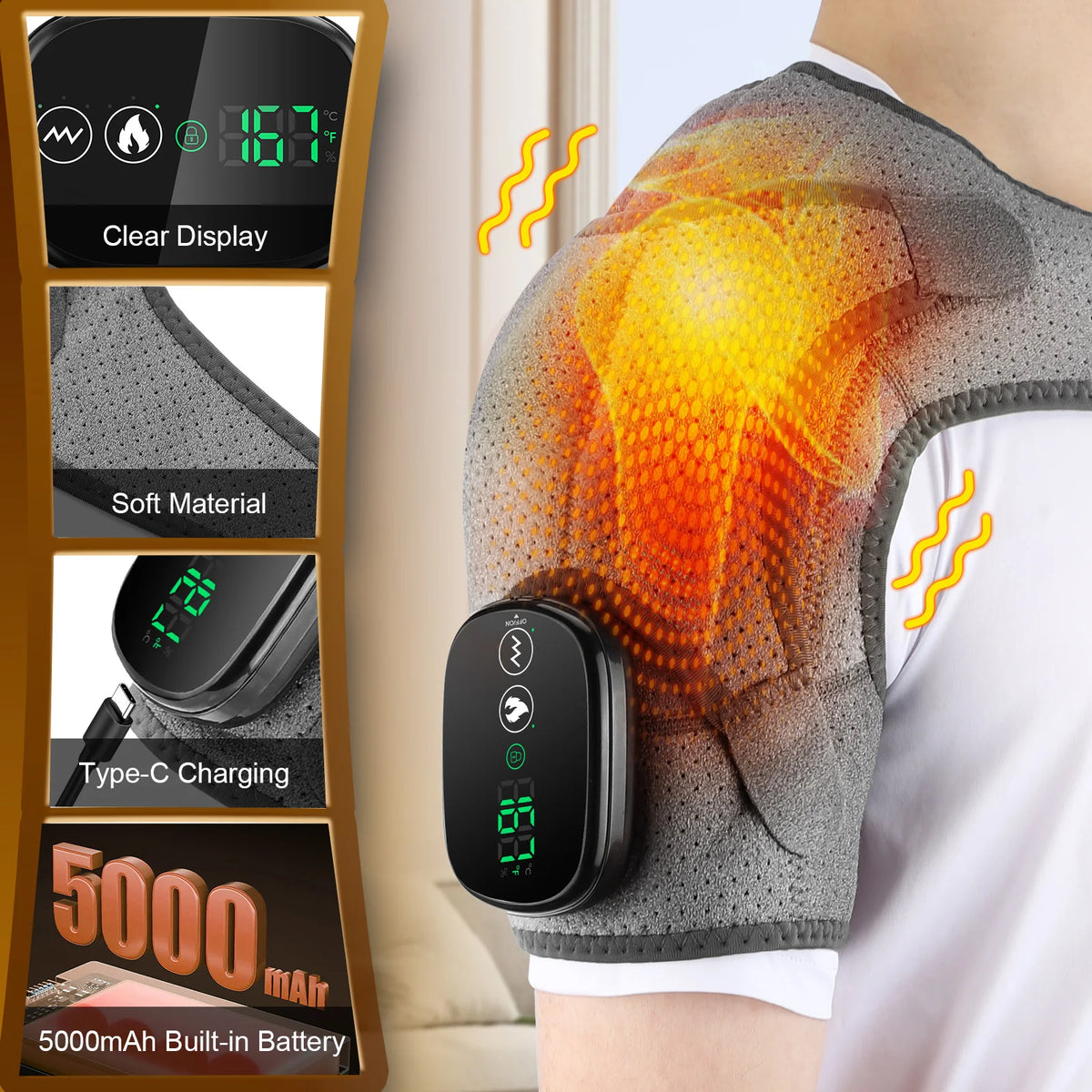 Electric Heating Pad & Massager