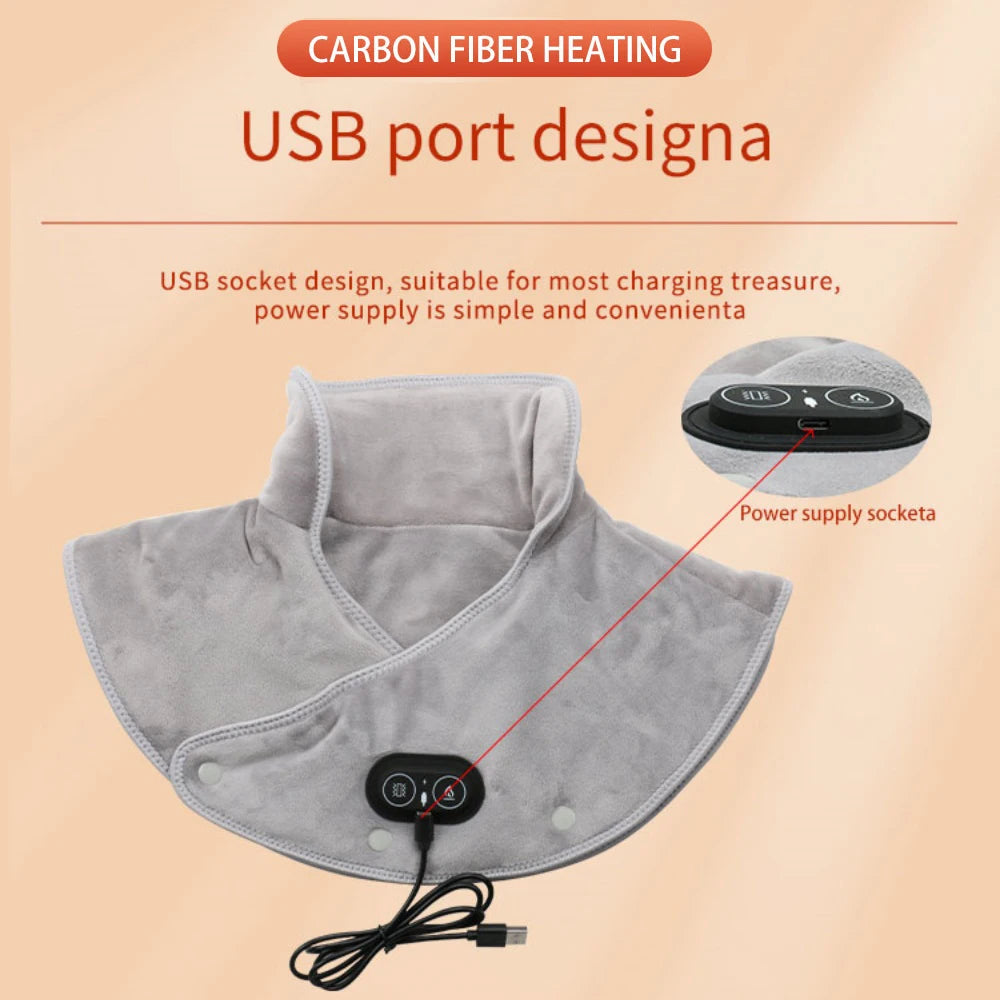Electric Heated Neck & Shoulder Massager