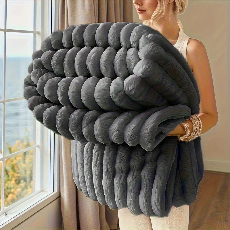 ROSEKIND Soft Fleece Blanket