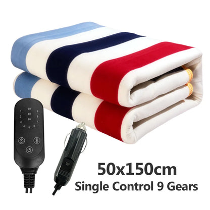 12V Car Heated Travel Blanket