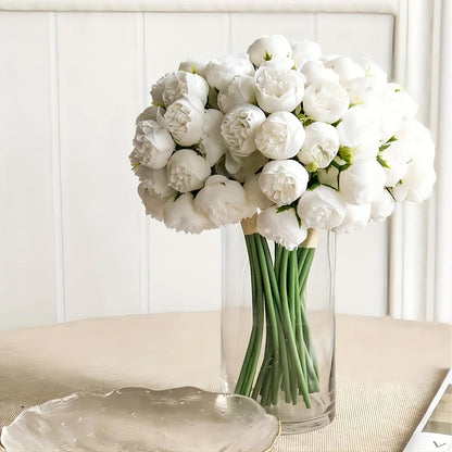 Artificial Peony Silk Flower Bouquet