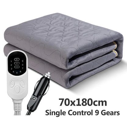 12V Car Heated Travel Blanket