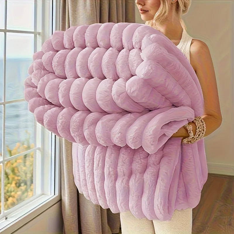 ROSEKIND Soft Fleece Blanket