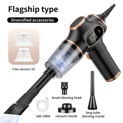 Wireless Mini Car & Home Vacuum Cleaner