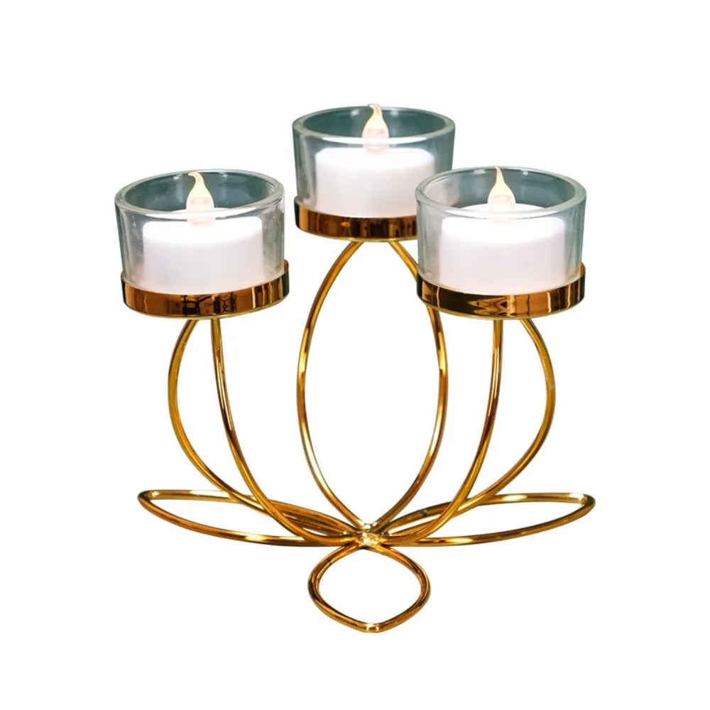 Metal Candlestick Holder Iron Candle Holders
