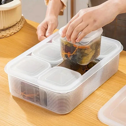6-Grid Fresh Food Storage Box