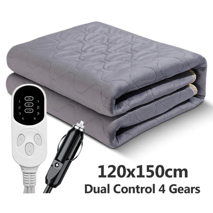 12V Car Heated Travel Blanket