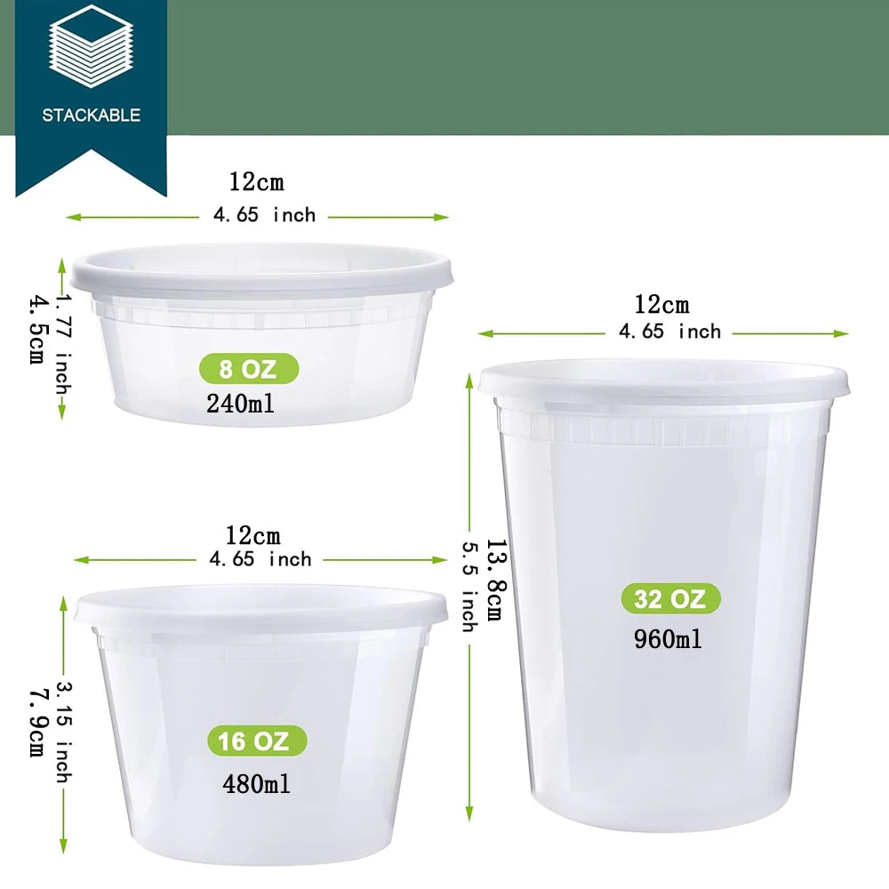 Food Storage Containers with Lids