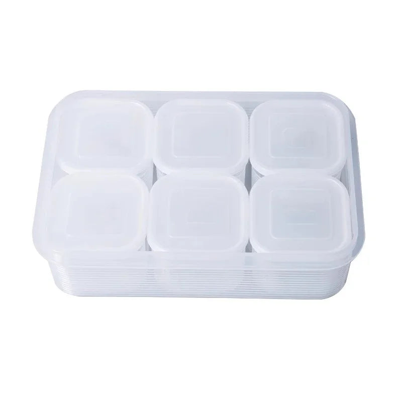 6-Grid Fresh Food Storage Box