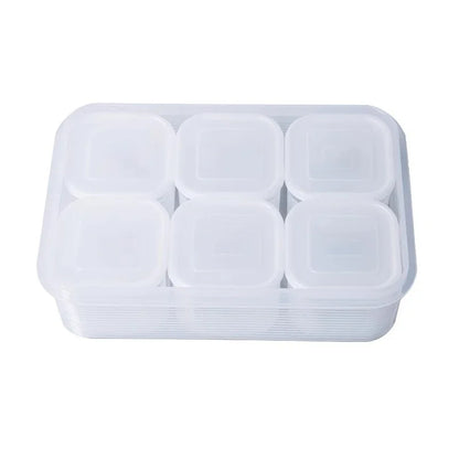 6-Grid Fresh Food Storage Box