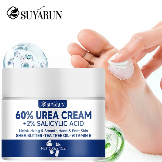 60% Urea Foot Cream for Dry & Cracked Heels