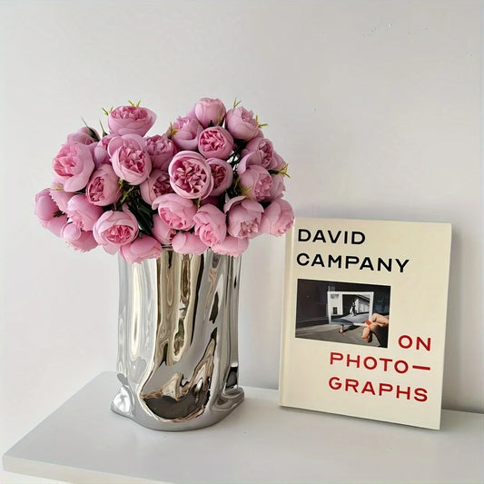 Artificial Peony Silk Flower Bouquet