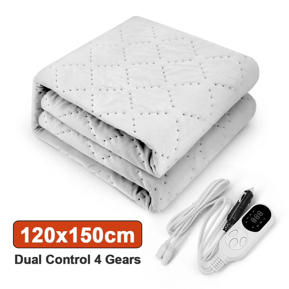 12V Car Heated Travel Blanket