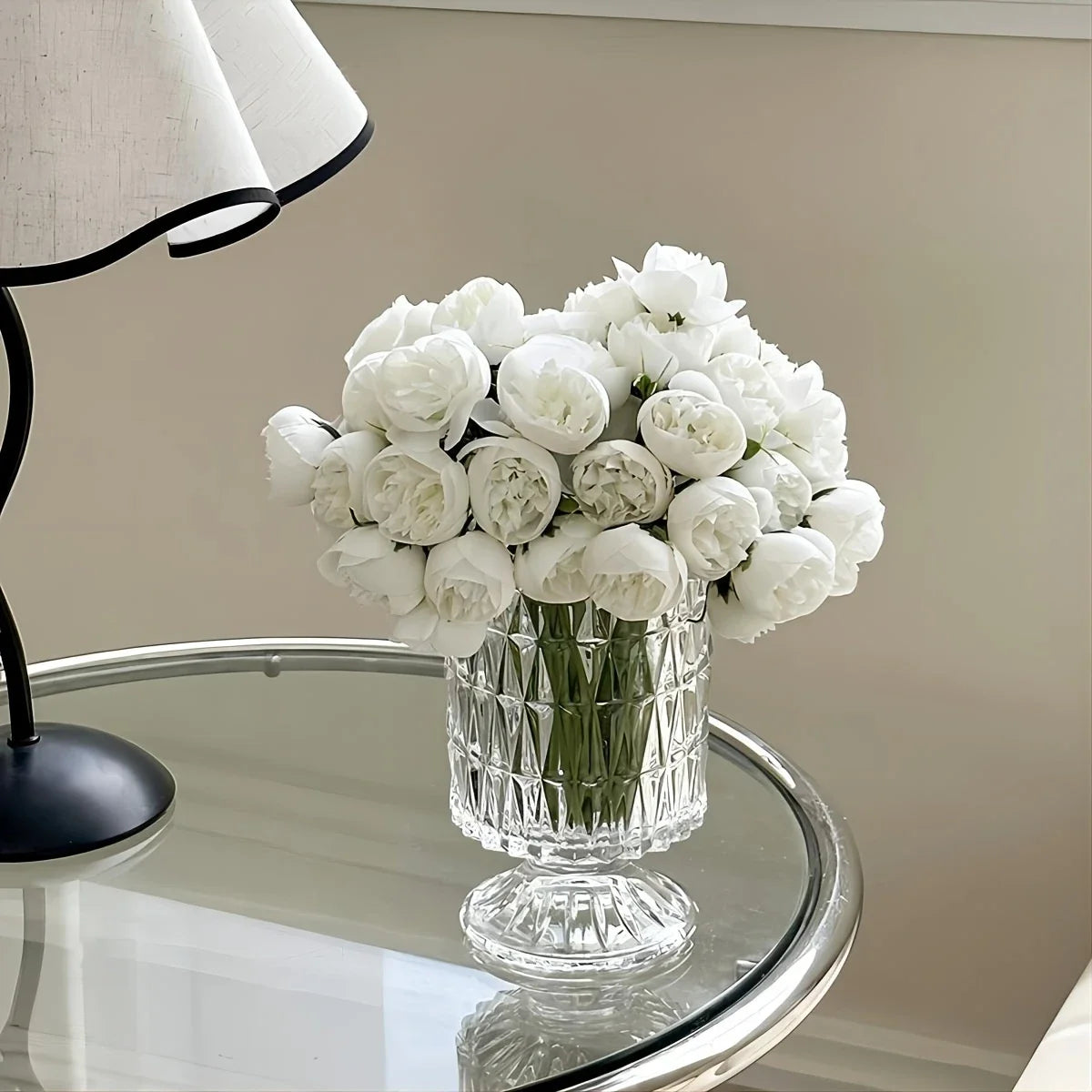 Artificial Peony Silk Flower Bouquet