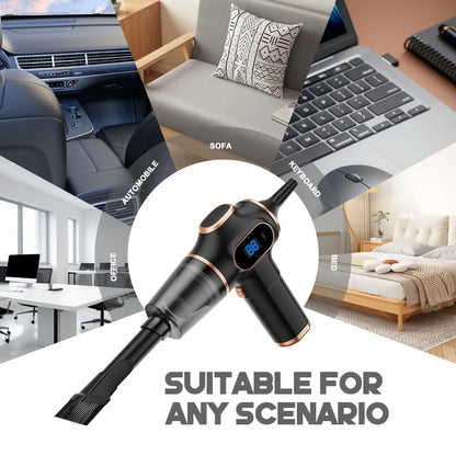 Wireless Mini Car & Home Vacuum Cleaner