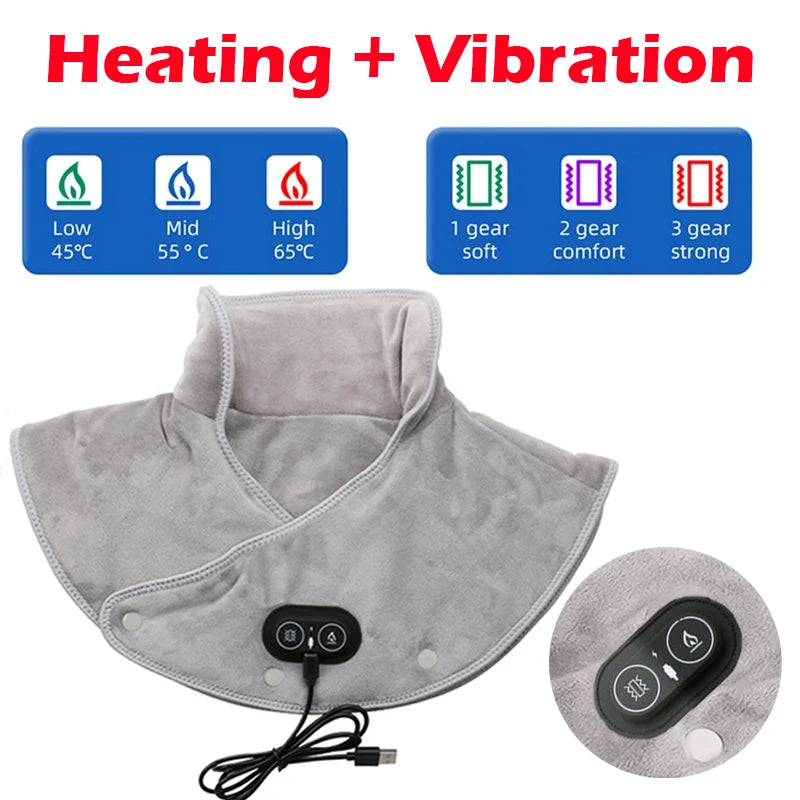 Electric Heated Neck & Shoulder Massager
