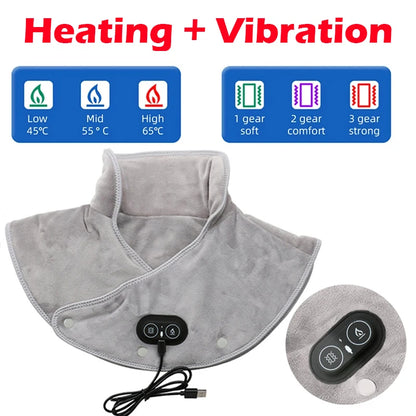 Electric Heated Neck & Shoulder Massager