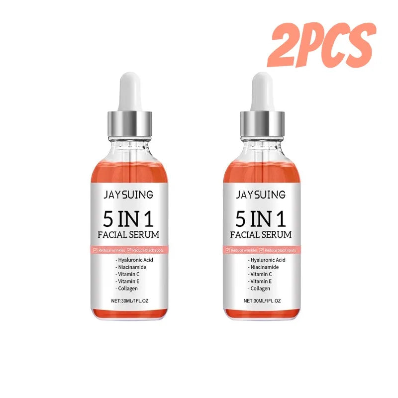 5-in-1 Vitamin C & Hyaluronic Acid Face Serum