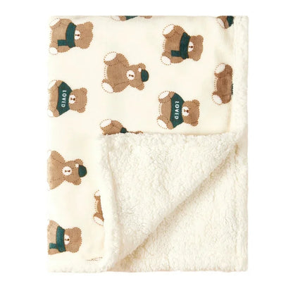 Winter Baby Fleece Swaddle Blanket