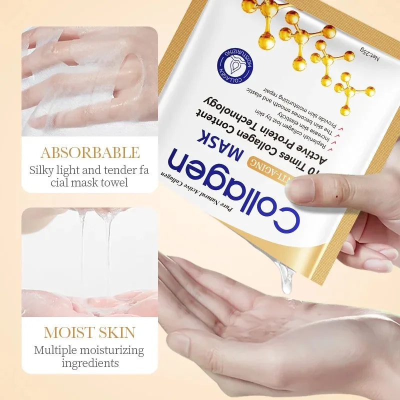 SADOER Collagen Facial Sheet Mask