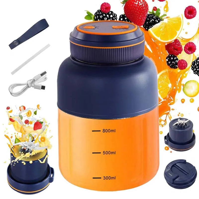 Rechargeable Ice-Crushing Juicer Blender