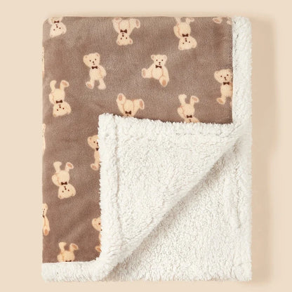 Winter Baby Fleece Swaddle Blanket