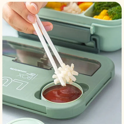 1300ML Bento Lunch Box with Spoon & Fork
