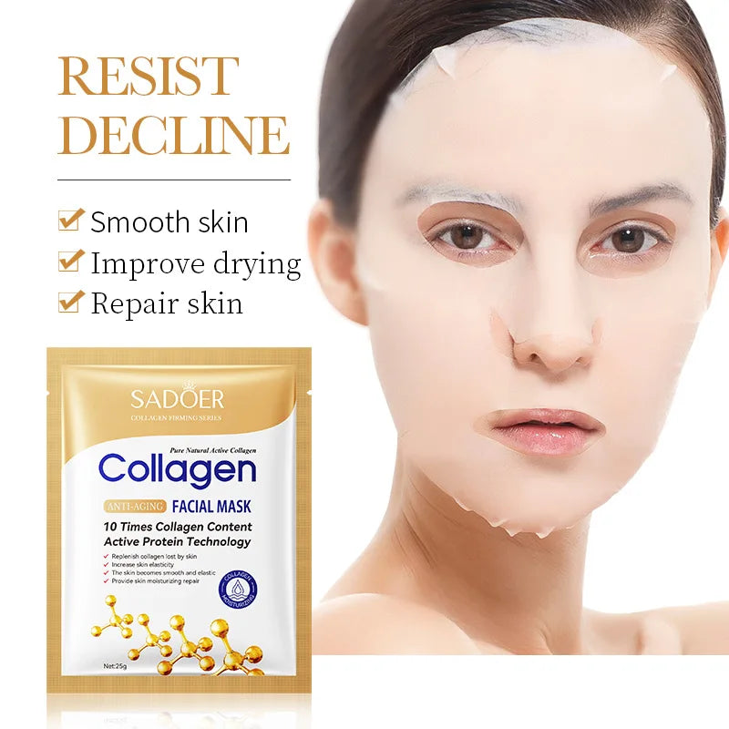 SADOER Collagen Facial Sheet Mask