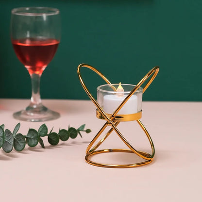 Metal Candlestick Holder Iron Candle Holders